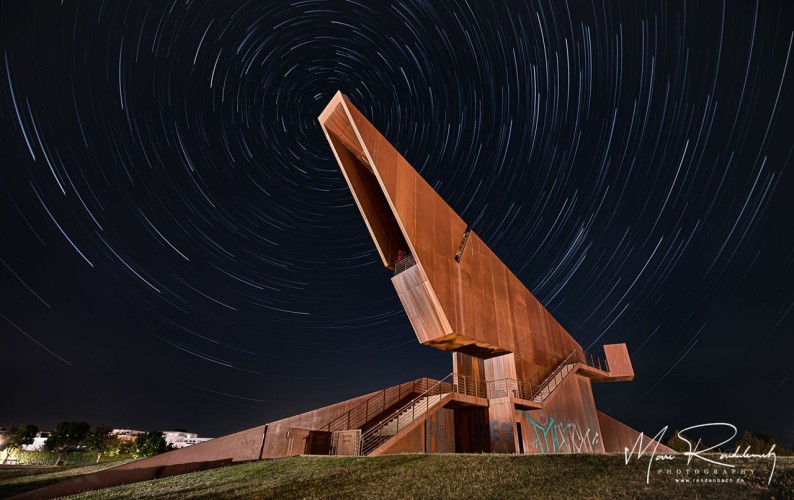Star Trails at the Tower Luxemburg