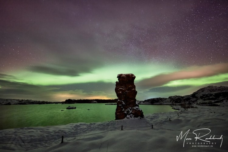 Aurora Borealis at Lake Myvatn