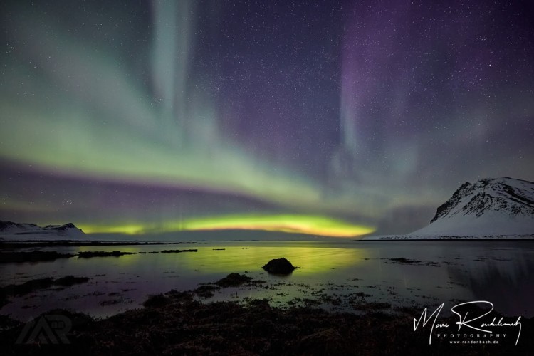Aurora Borealis auf Island