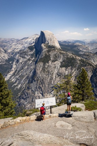 Glacier Point mit Blick auf Half Dome