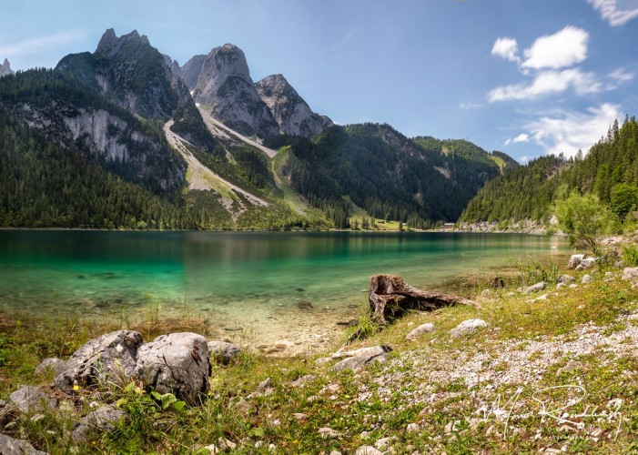 Gossausee below the Dachstein - Salzkammergut