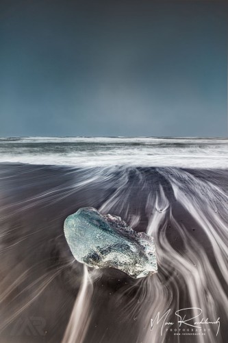 Ice at Diamond Beach Island