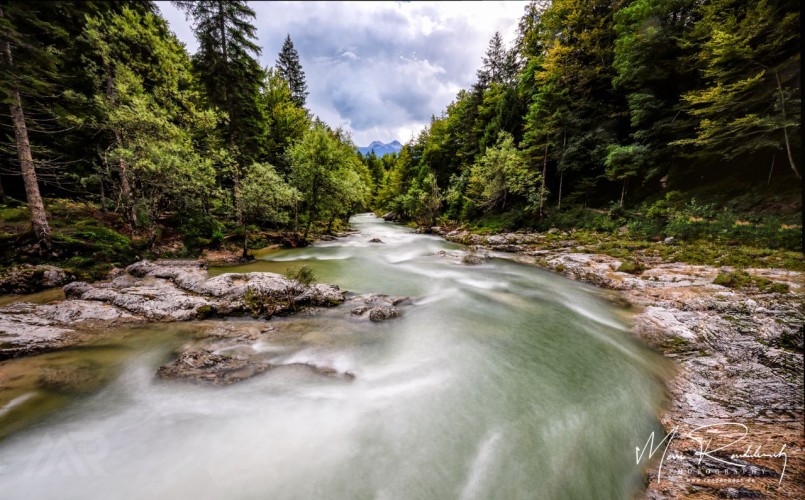 Mostnica Schlucht Bohinj Slowenien