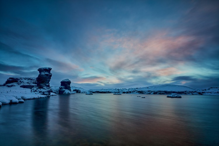 Myvatn Sonnenuntergang