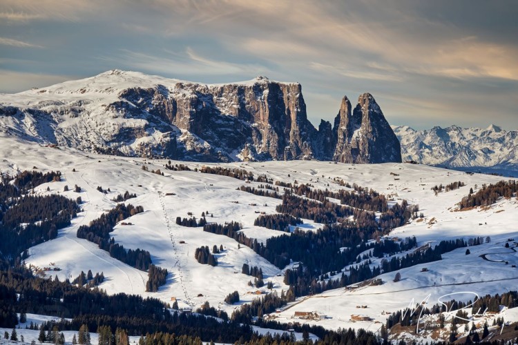 Ski Area Seiseralm Dolomites