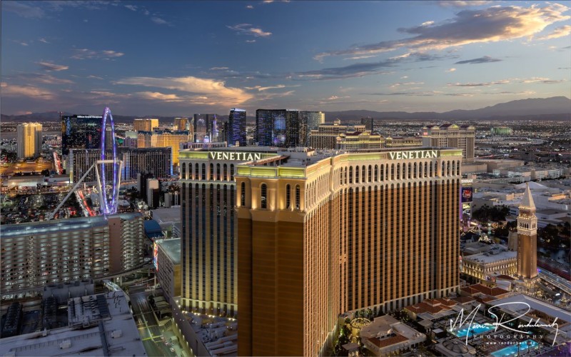 Las Vegas Strip with High Roller